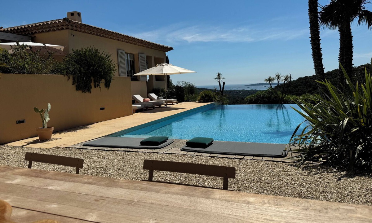 Grimaud Villa | Superb villa with pool and exceptional vue, Golf of Staint-Tropez