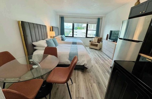 Mid Beach Condo | 2 Beds | Beachfront, Pool & Ocean Access