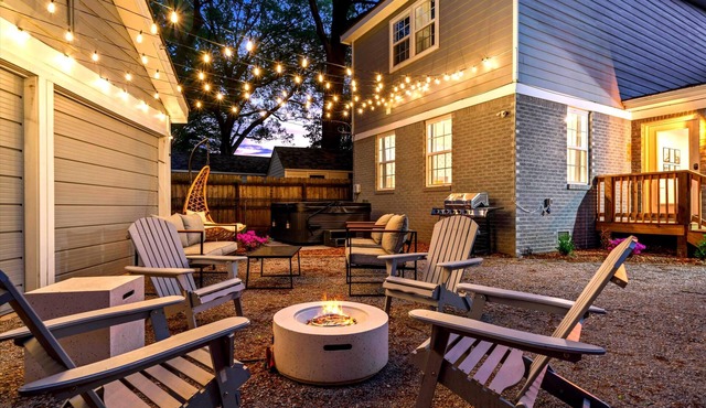 5BR | Hot tub & Pool table | Mins to Beale in Memphis