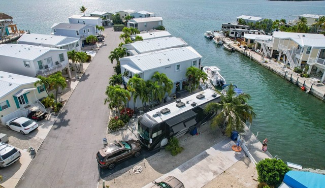 85 Canalfront Empty RV Lot with 35' Seawall