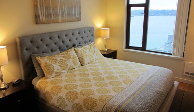 Amazing Location by Pike Pl Market ~ Water Views ~ HUGE, Sleeps 8, 6 adults max