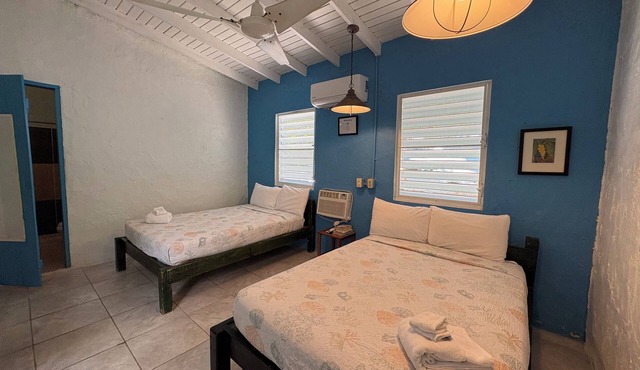 Bananas Vieques Guesthouse Room 12/Vibrant Area/Private/Steps to the beach