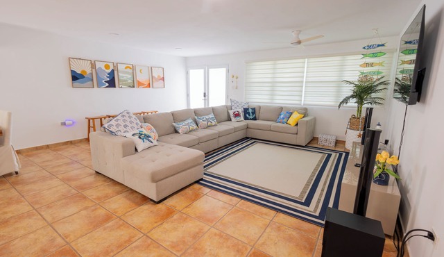 Beachfront & Private Pool Villa w/AC in Fajardo