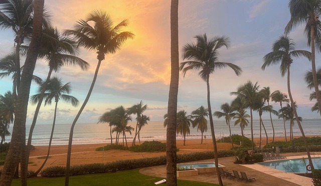 Beautiful beachfront villa at the Wyndham Grand R Mar Rainforest Beach Resort