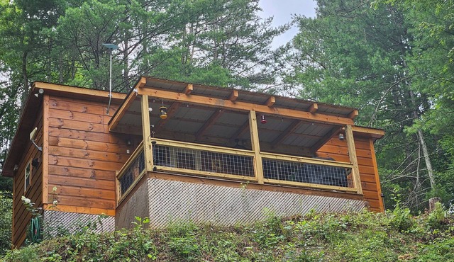 Cedar Bear Cabin - Cozy Mountain View Couples Retreat in Franklin