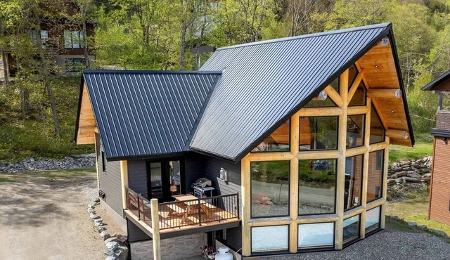 Chalet en montagne | Spa et Ski | Le Goathouse in Saint-Philémon