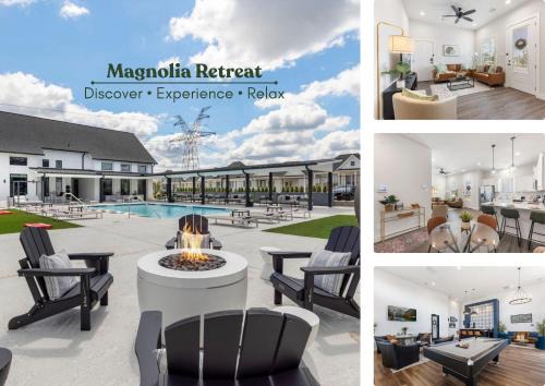 Charming Magnolia Retreat Clubhouse and Gym Access in Magnolia