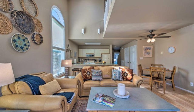 Cloudcroft Townhome w/Deck - 1 Mi to Burro Ave! in Cloudcroft