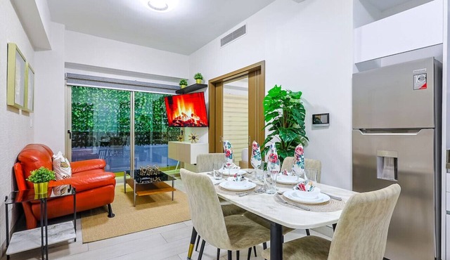 Comfy 2BD Condo, Spectacular City Views Terrace, Pool, Bar, Lounge and more. in Santo Domingo