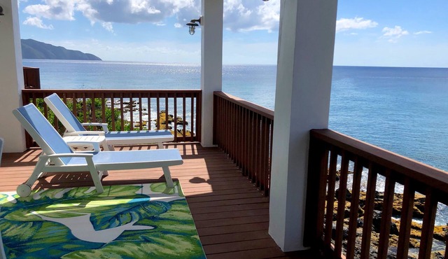 Dramatic Oceanfront House with Pool-Cane Bay Sanctuary in Christiansted