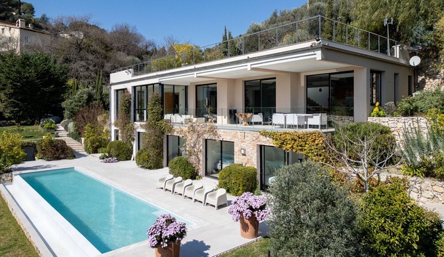 Exceptional Villa with pool & panoramic sea view in Villefranche-sur-Mer