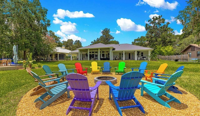 Float, Relax, Repeat - Brand New 6 BR, 4.5 BA Waterfront Home On Rainbow River in Dunnellon