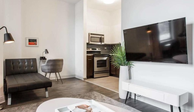 FRONTDESK Stylish 1 BR Apt near Washington Park in Chicago