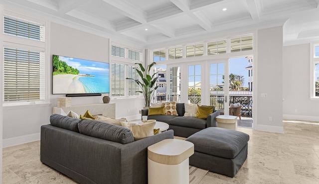 Heated Pool, Chefs Kitchen, Multi-Level Home| 260 Coastal Luxe Retreat in Fort Myers Beach