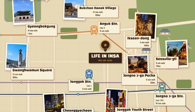 Life In Insa in Seoul
