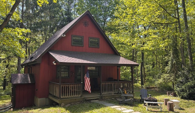 Little Red Cabin in Coolfont Mountainside Community, Berkeley Springs, WV in Berkeley Springs