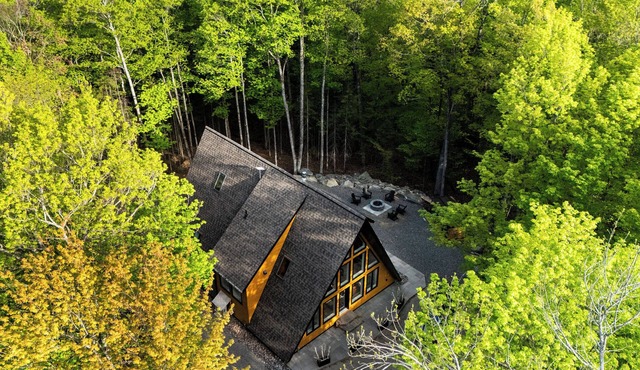 Modern A-Frame Retreat -Sauna, Hot Tub, Haliburton in Dysart