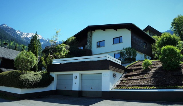 Modern house with unique view and 500m to the Golm ski region in Vorarlberg