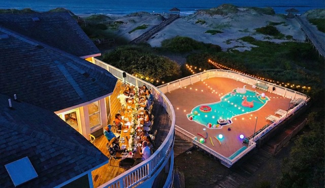 Oceanfront Estate | Sleeps 102 | Weddings & Events | 46BR Corolla 4x4 OBX in Corolla