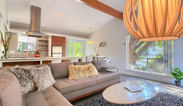 Orange Crush | SoCo Mid-Century Pet Retreat in Austin