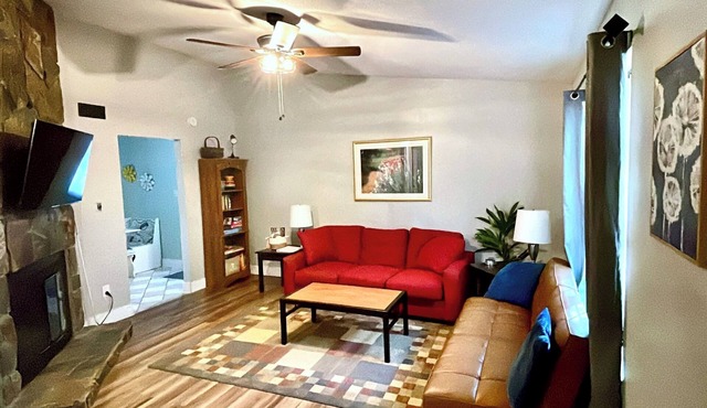 Peaceful Raleigh Retreat! Deck & Fire Pit, Wooded Lot, 5 min to 540 in Raleigh
