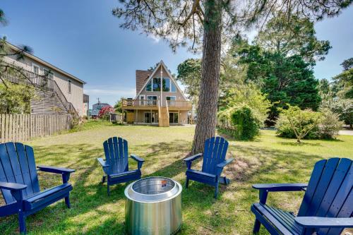 Private Dock & Beach Access: Outer Banks Area Home in Kill Devil Hills