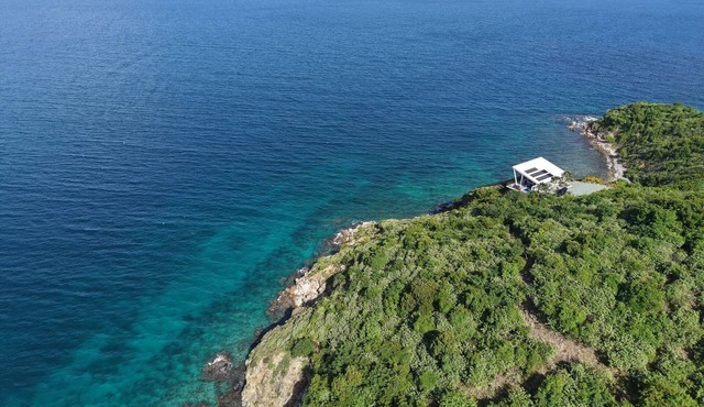 Private Oceanfront Villa for 2 | Plunge Pool | St. John USVI in St. John