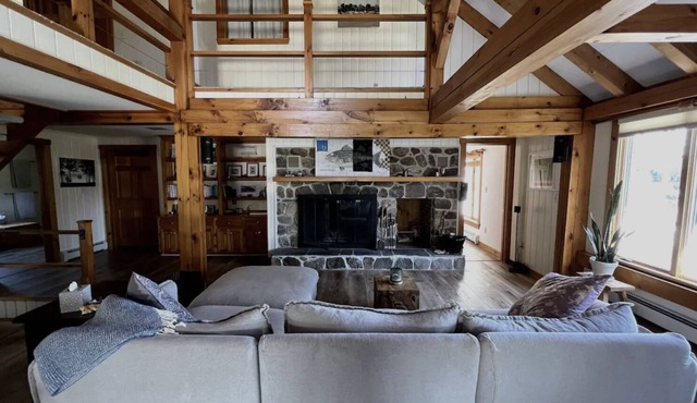 Private Waterfront Farmhouse on 24 Acres with Private Shore Access in Pemaquid