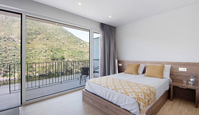 Property In A Holiday Village 'Quinta Da Pedra Caldeira B' with Mountain View and Air Conditioning in Armamar