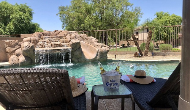 Resort-Style Oasis | Pool & Spa | Waterslide | Basketball Court in Gilbert