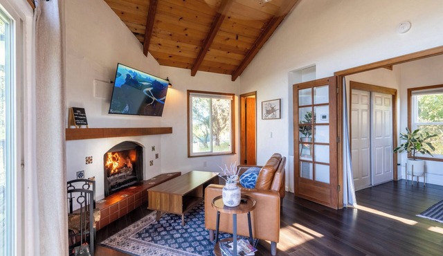 Soak in a Private Hot Tub while you Enjoy the Mountain Views, 30 days min.