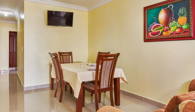 Spacious 2Br 1Bath Apartment Terrace & Street View in Santo Domingo Este