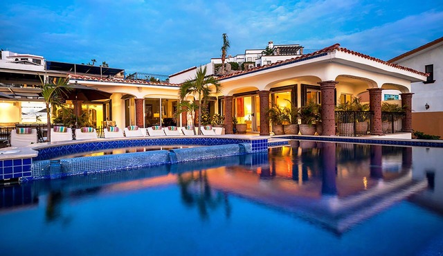 Spectacular 11-Bedroom Luxury Villa with White-Water Ocean Views, Fully Staffed in Cabo San Lucas