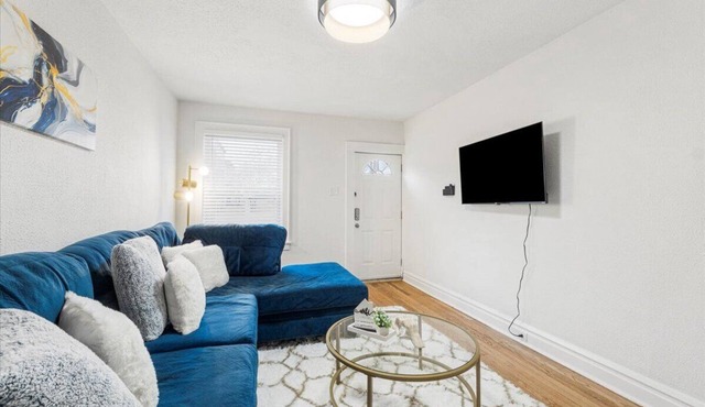 This beautifully designed apartment offers the perfect blend of modern comfort in St. Louis