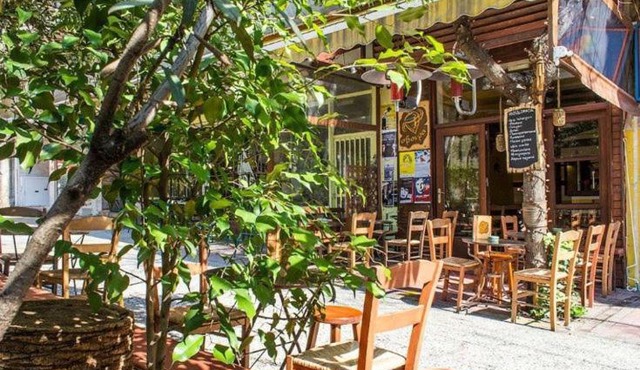 under the hill in Athens