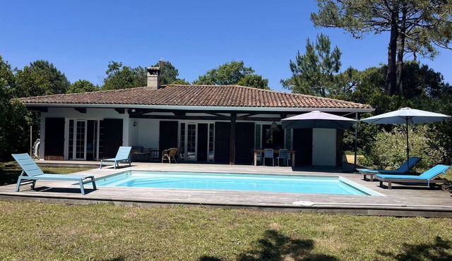 Villa l´Arrayou, pleasant 130m² villa for 8 people in BISCARROSSE