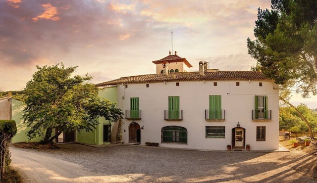 Villa "Masia Can Comas" with Pool, Garden & Wi-Fi in Torrelavit