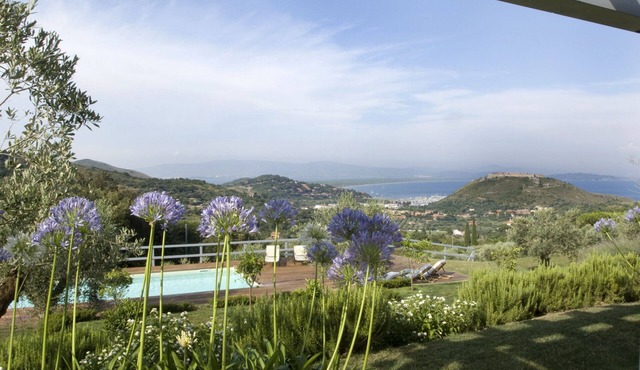 Villa Pimpinnacolo, Porto Ercole, Monte Argentario, Tuscany, with pool and view in Monte Argentario