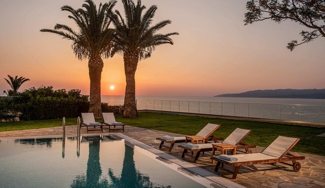 Villa Sunrise Majestic Seaview with Private Pool in Hersonissos in Limenas Chersonisou