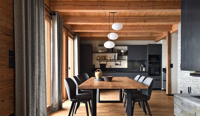 Vue exceptionnelle ! Chalet moderne + sauna privé in Les Deux Alpes