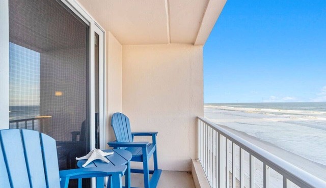 ☀️Wow Oceanfront Views 2BR-2BA Condo Ponce Inlet King Suite, Pool Stunning Views☀️ in Ponce Inlet