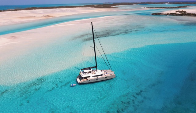 Your Private 74' Luxury Sailing Catamaran in Exuma