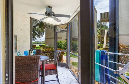 Siesta Key Condo | Heated Pool & Private Lanai in Tropical Siesta Key. Just 30 Feet from the Intracoastal!