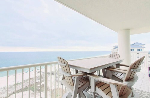 Fort Morgan Condo | Bristol 1510 Corner Condo-King/King/Queen/Sofa Sleeper Sweeping Gulf Views-WIFI