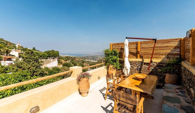 Two Traditional Cretan Houses Near Richtis Gorge in Sitia