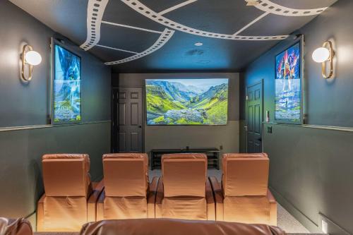 Newly Renovated Luxe Home near Asheville | Pool, Hot Tub, Theater & Games! in Weaverville